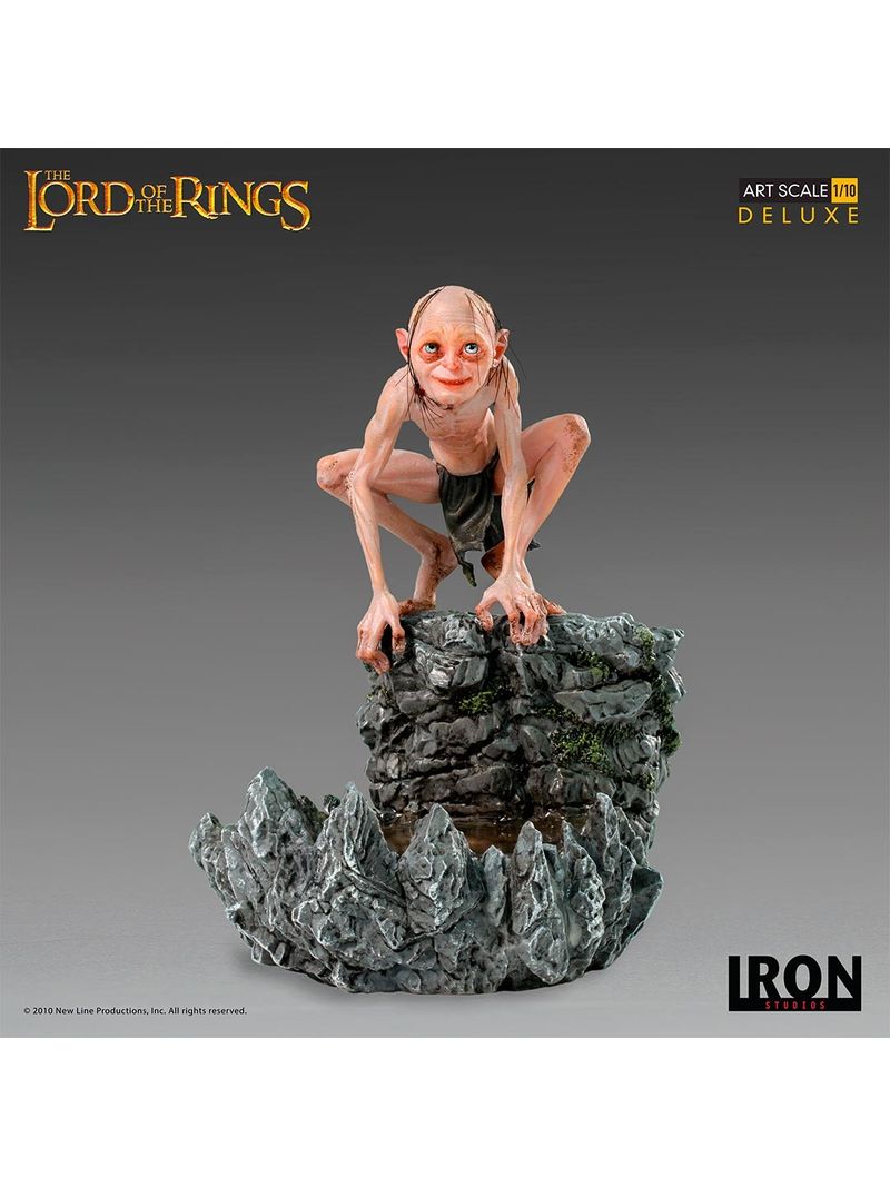 Escultura do Smeagol - Gollum - O Senhor Dos Anéis (lotr) 20cm de altura