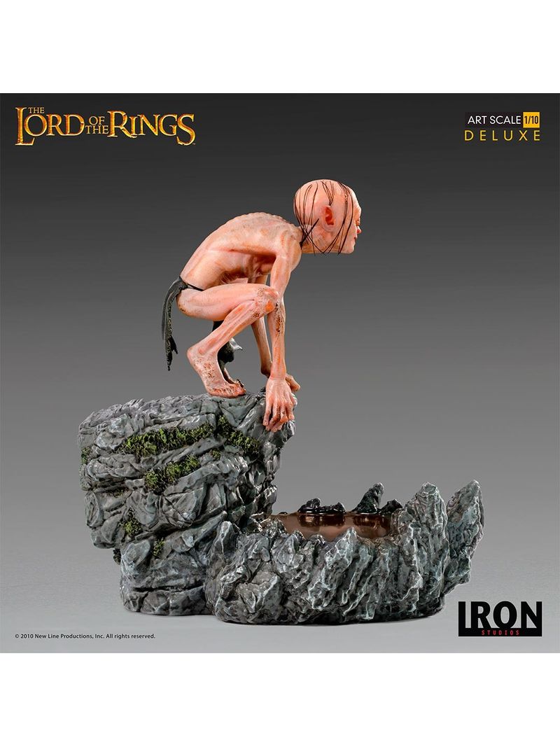 Escultura do Smeagol - Gollum - O Senhor Dos Anéis (lotr) 20cm de altura