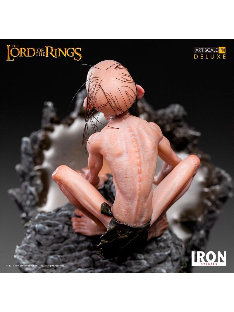 Escultura do Smeagol - Gollum - O Senhor Dos Anéis (lotr) 20cm de altura