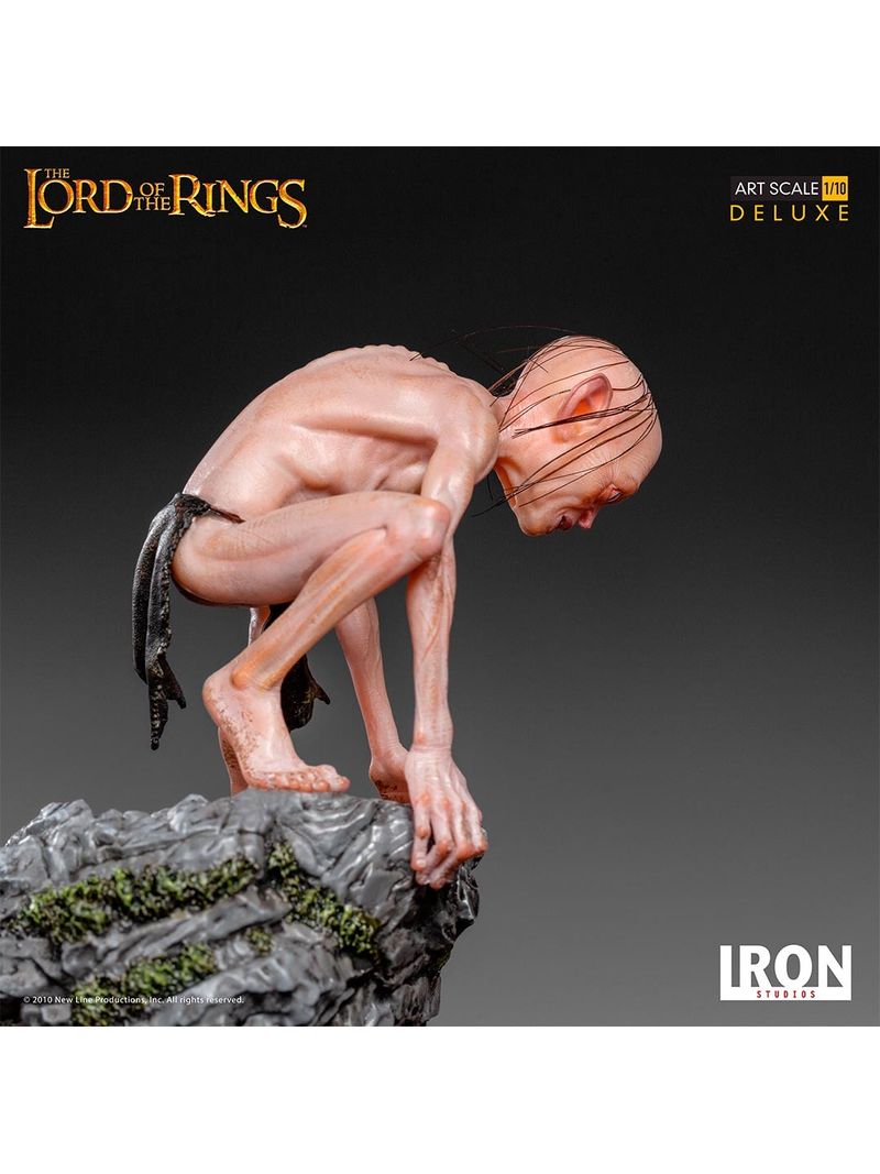 Escultura do Smeagol - Gollum - O Senhor Dos Anéis (lotr) 20cm de altura