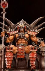 This Shao Kahn statue reminds me of how imposing he was in the original  Mortal Kombat games – Destructoid