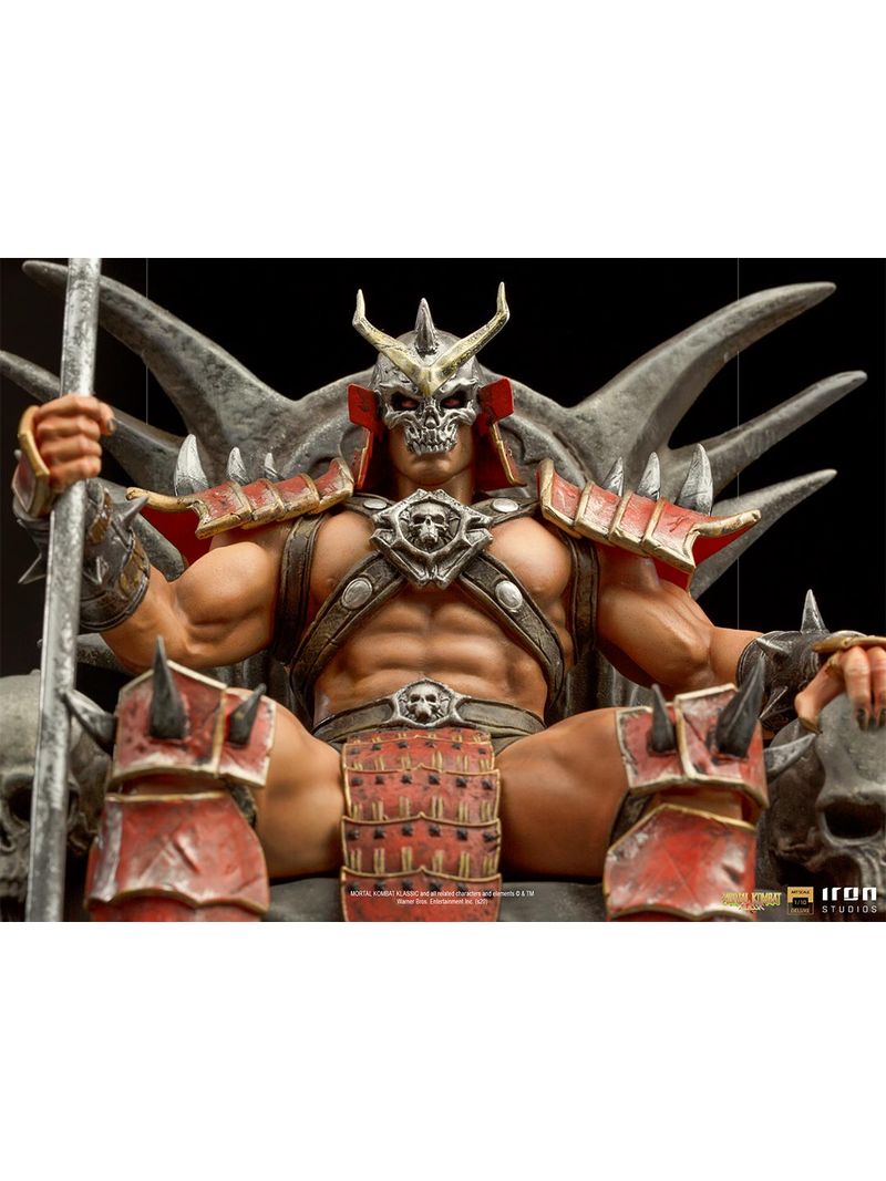 This Shao Kahn statue reminds me of how imposing he was in the original  Mortal Kombat games – Destructoid