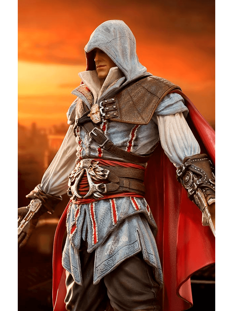 Assassin's Creed II - Ezio Auditore Black Edition - Ubisoft Attakus 8''  pvc statue