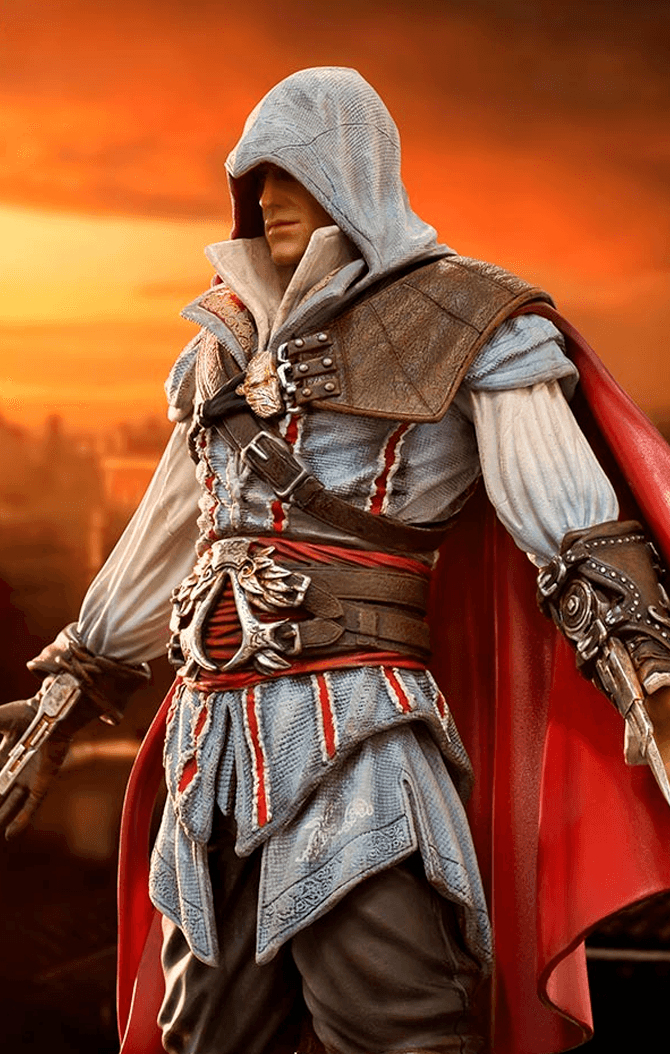 Assassins Creed II 2 Black Edition Collector (WITH PC GAME) 🇦🇺 Ezio statue