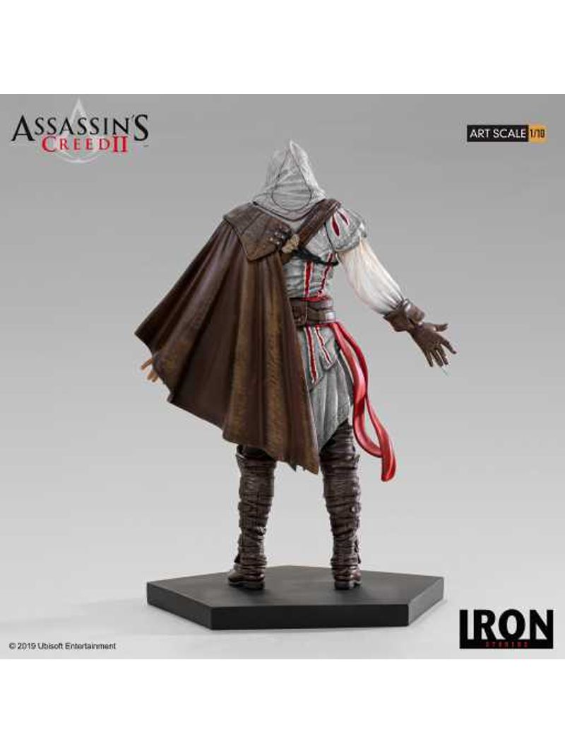 Assassin's Creed II - Ezio Auditore Black Edition - Ubisoft Attakus 8''  pvc statue