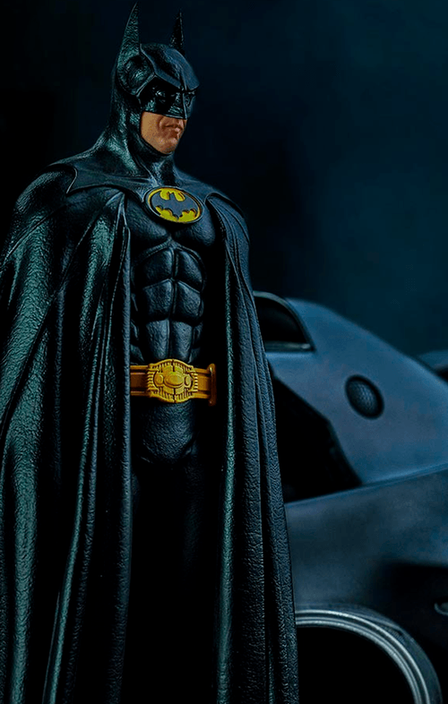 Statue Batman & Batmobile (Deluxe) - Batman 1989 - Art Scale - Iron Studios
