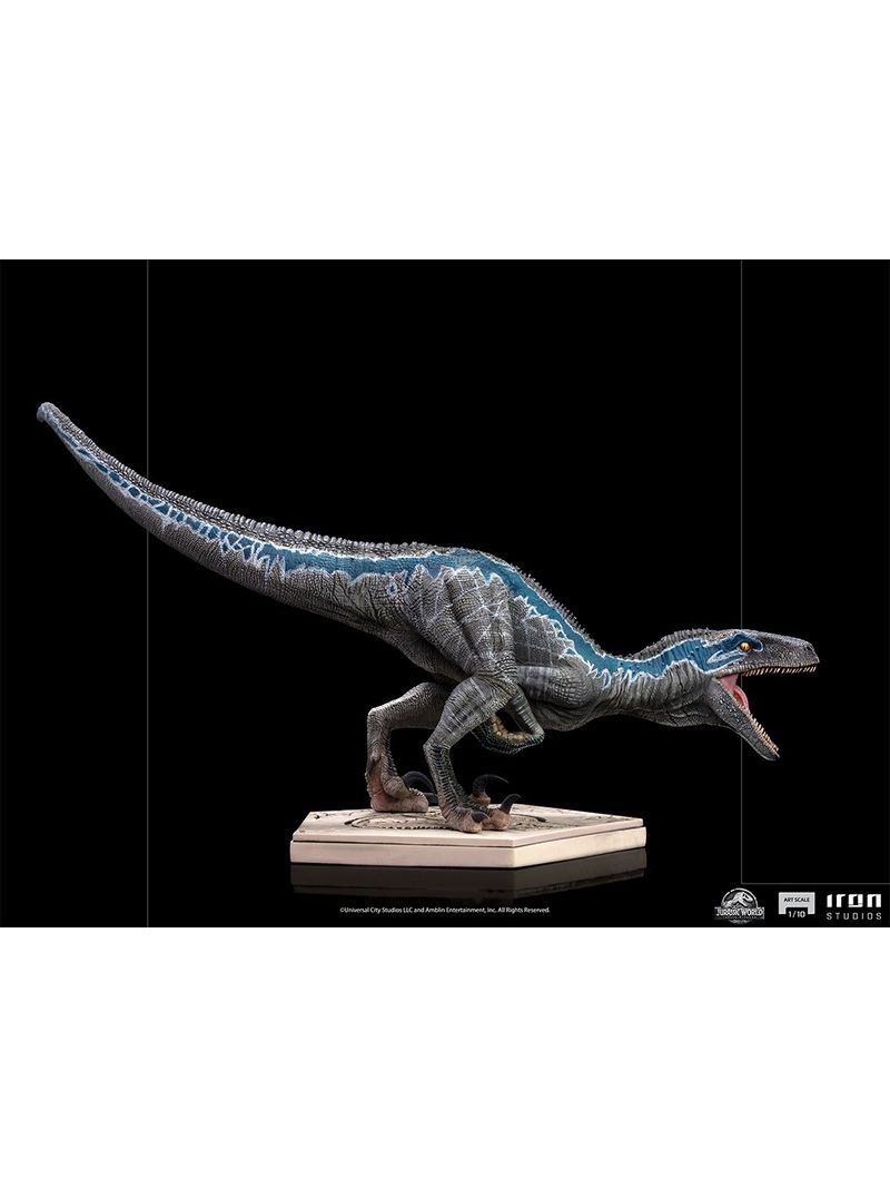 Iron Studios - Blue & Beta - Jurassic World Dominion 1/10 Deluxe Art Scale  - Figurine Collector EURL