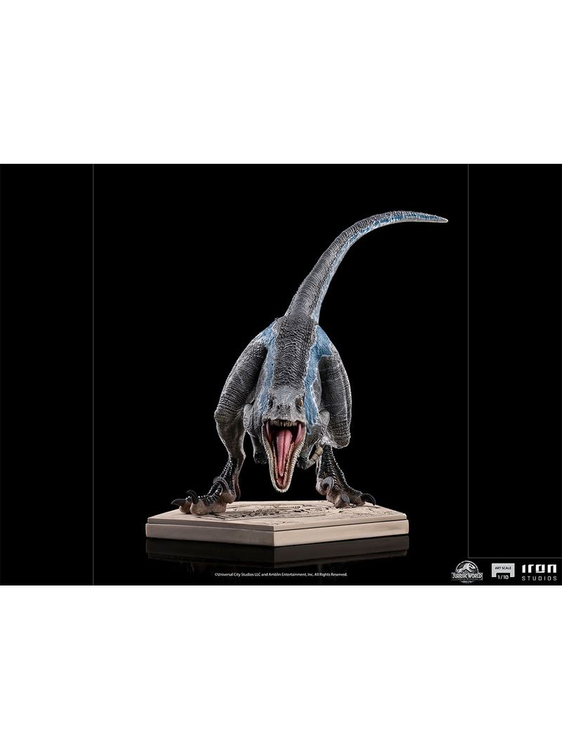 Figurine Iron Studios Velociraptor B Blue - Jurassic World