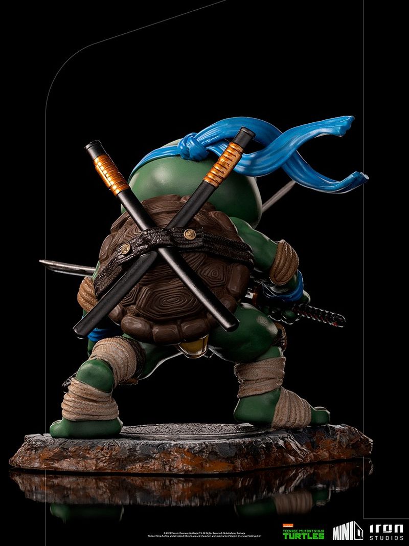 Les Tortues ninja figurine Mini Co. PVC Leonardo Iron Studios TMNT