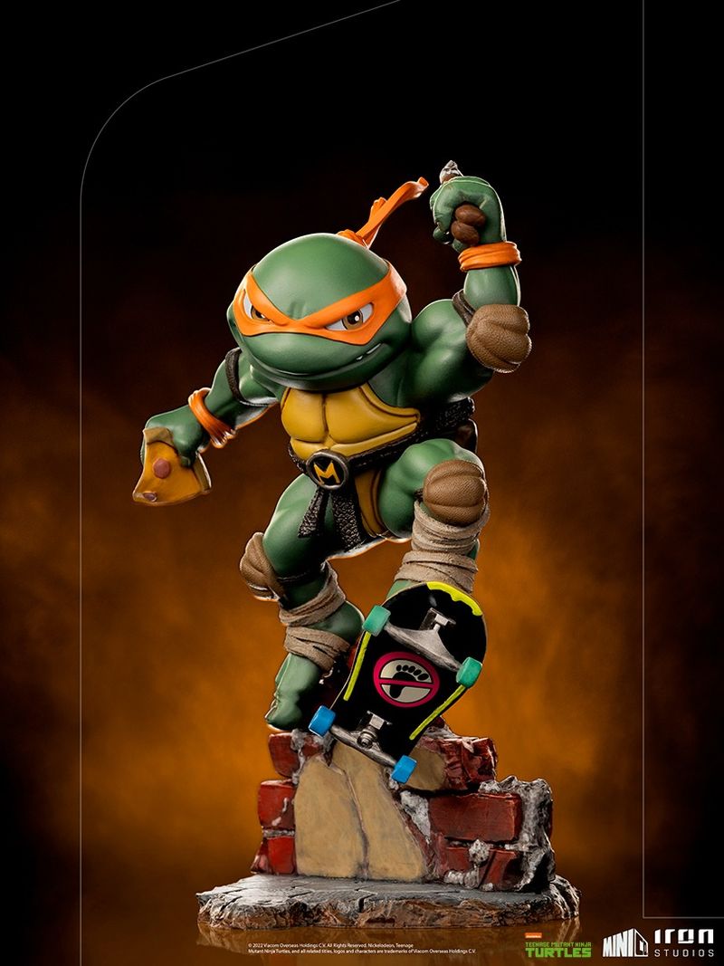 Iron Studios Statue Michelangelo - Tmnt - Minico