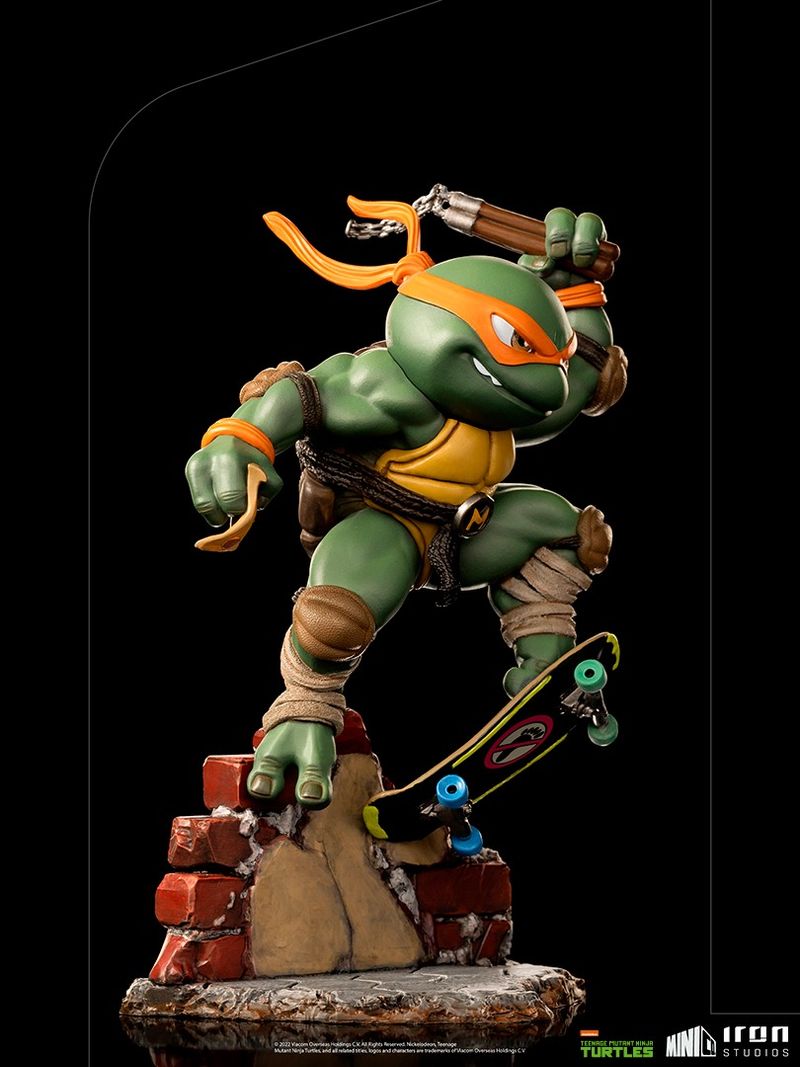 Iron Studios Statue Michelangelo - Tmnt - Minico