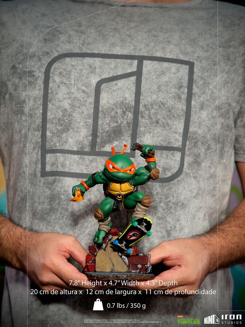 TMNT: Michelangelo - Minico Statue