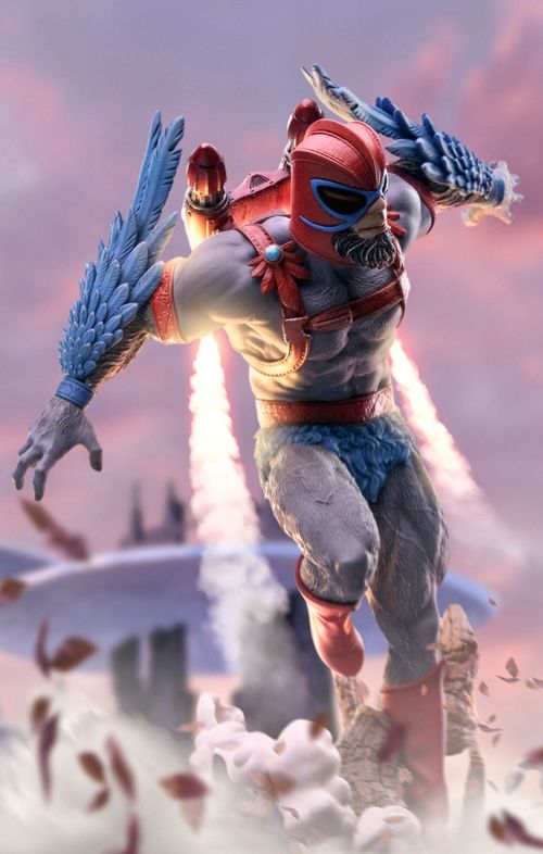 Statue Stratos - Masters of the Universe - BDS Art Scale 1/10 - Iron Studios