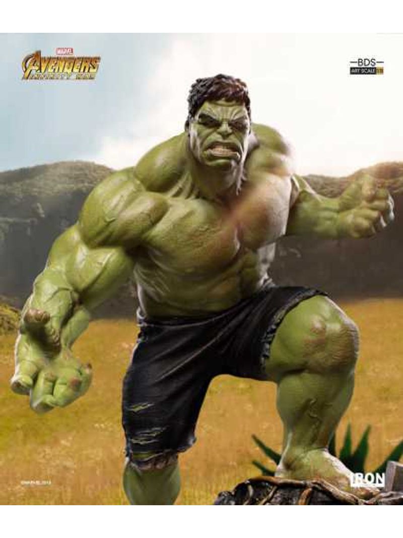 STATUE HULK 1/10 INFINITY SAGA FIGURINE - MARVEL - Librairie 85000