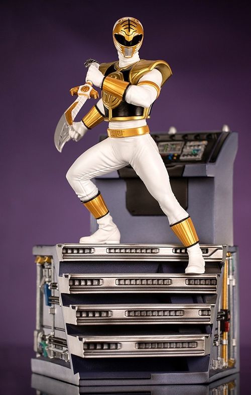 Statue White Ranger - Mighty Morphin Power Rangers - BDS Art Scale 1/10 - Iron Studios