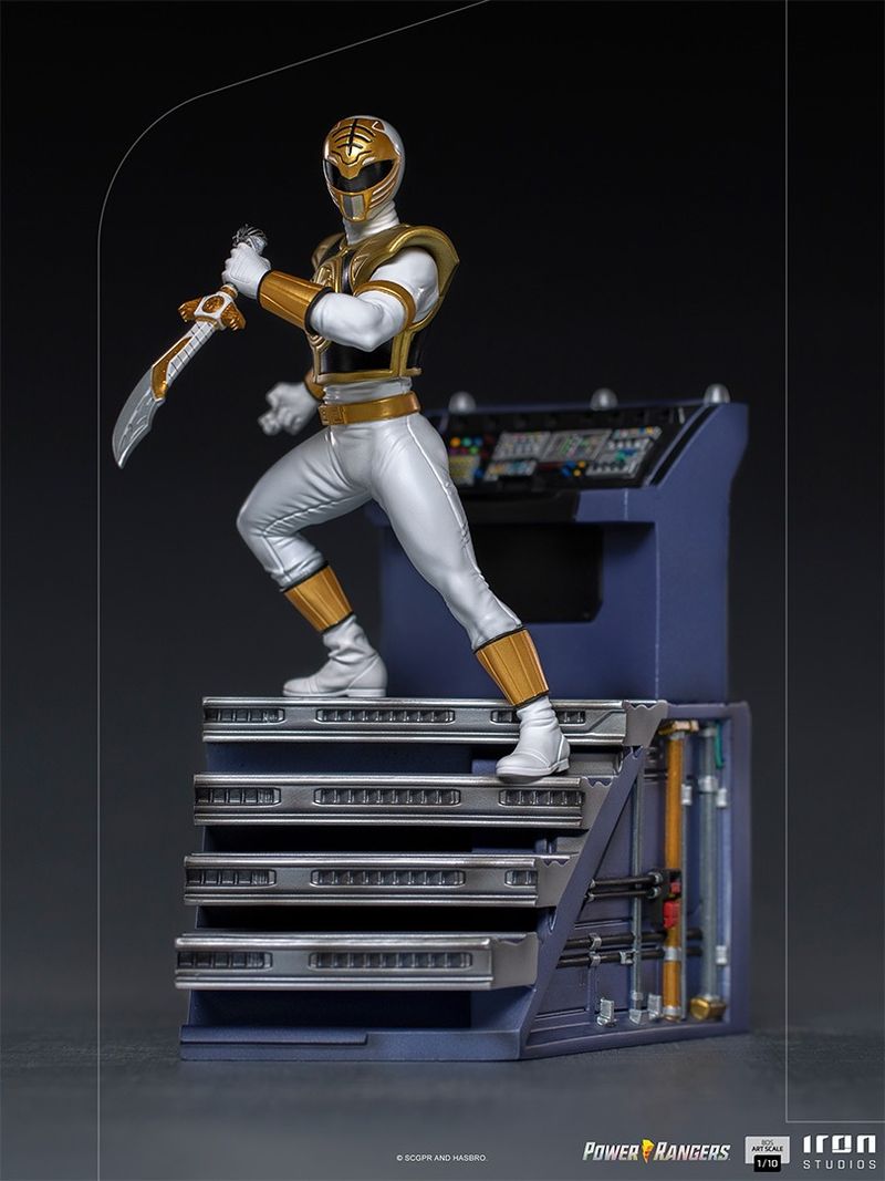 white power ranger concept art