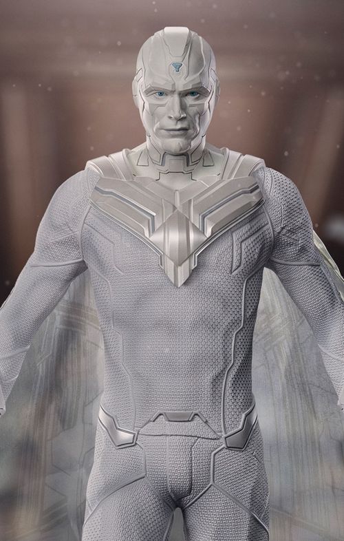 Statue White Vision - Wandavision - Legacy Replica 1/4 - Iron Studios