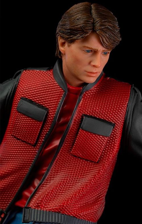 Statue Marty McFly on Hoverboard - Back to the Future - Art Scale 1/10 - Iron Studios
