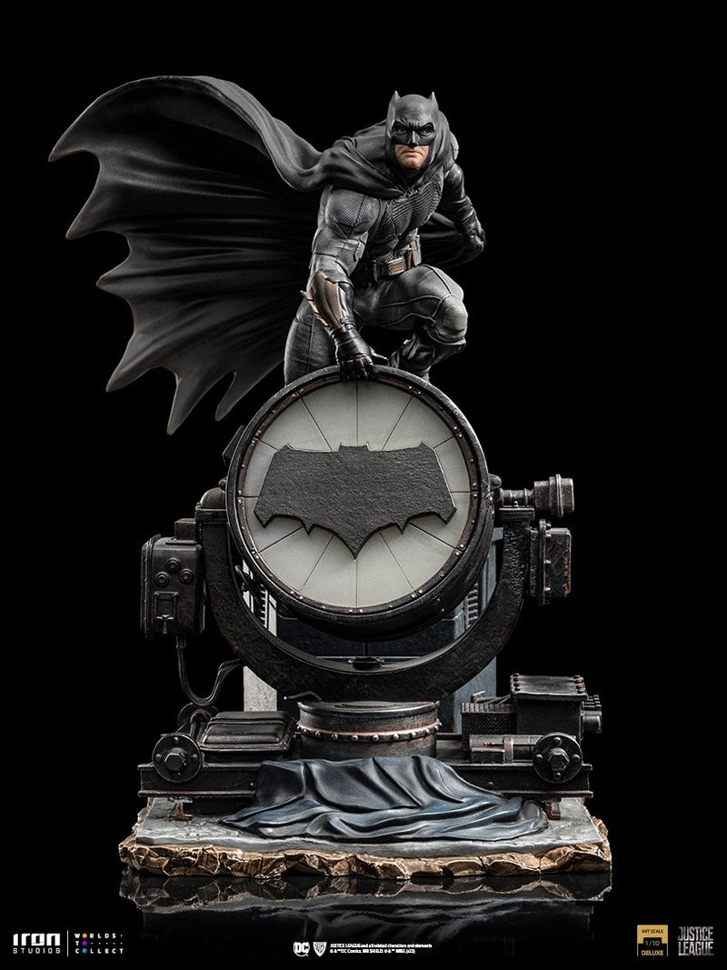 Statue Batman on Batsignal Deluxe - Zack Snyder`s Juistice League - DC  Comics - Art Scale 1/10 - Iron Studios