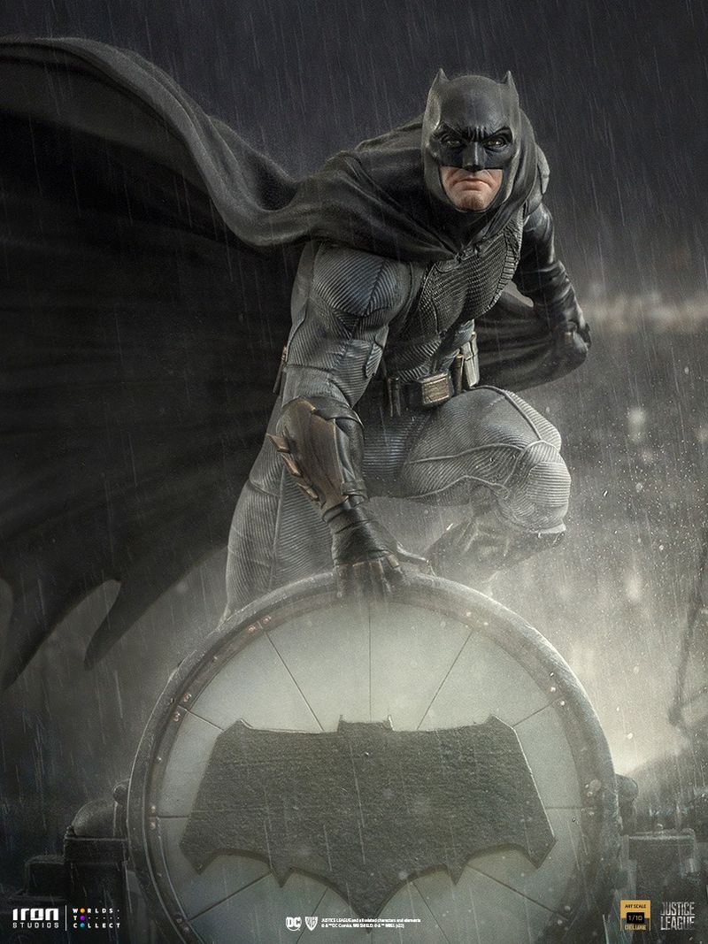 Statue Batman on Batsignal Deluxe - Zack Snyder`s Juistice League - DC  Comics - Art Scale 1/10 - Iron Studios