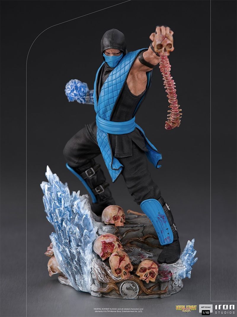 PRE-ORDER: Iron Studios Mortal Kombat Klassic Baraka 1/10 Art