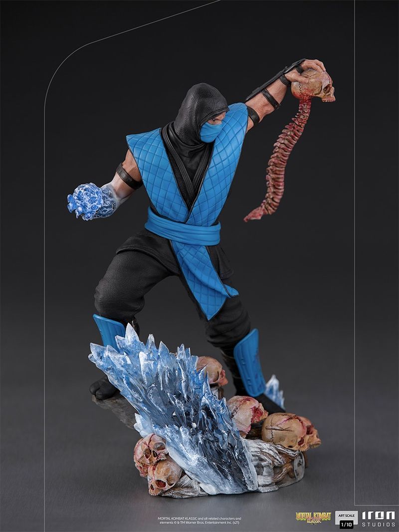 Estátua Sub-Zero - Mortal Kombat - Art Scale 1/10 - Iron Studios -  lojalimitededition