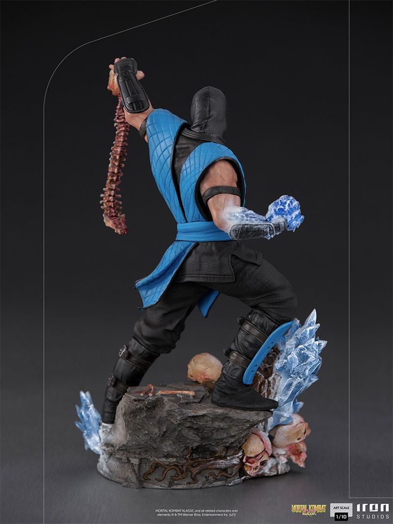 mortal kombat sub zero art