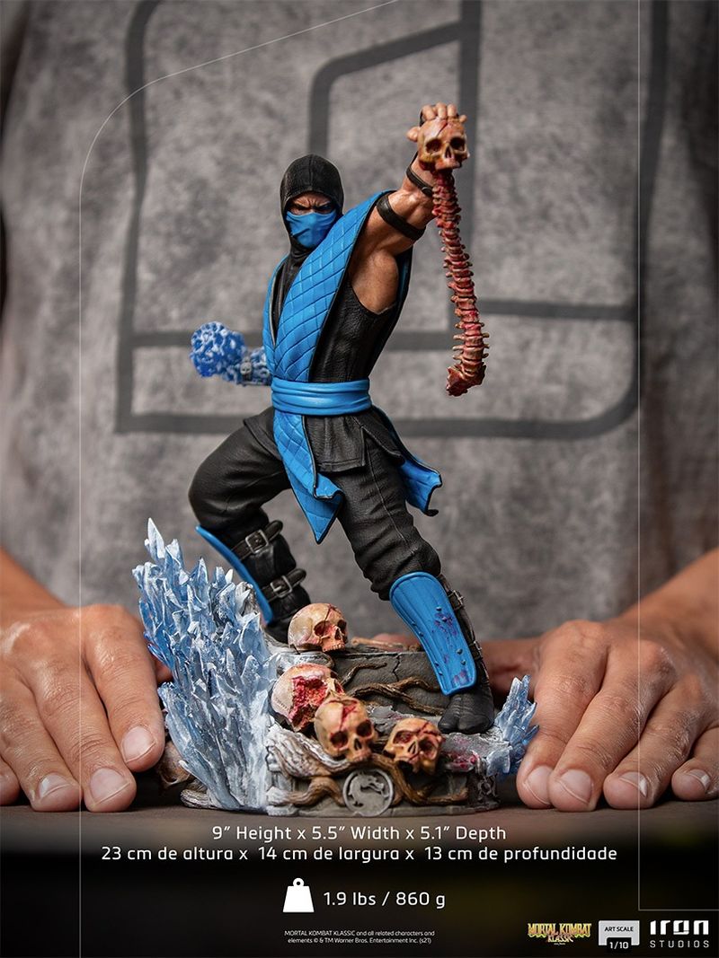 sub zero mortal kombat 9 toy