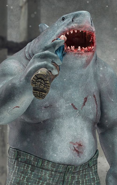 Statue King Shark - The Suicide Squad - BDS Art Scale 1/10 - Iron Studios