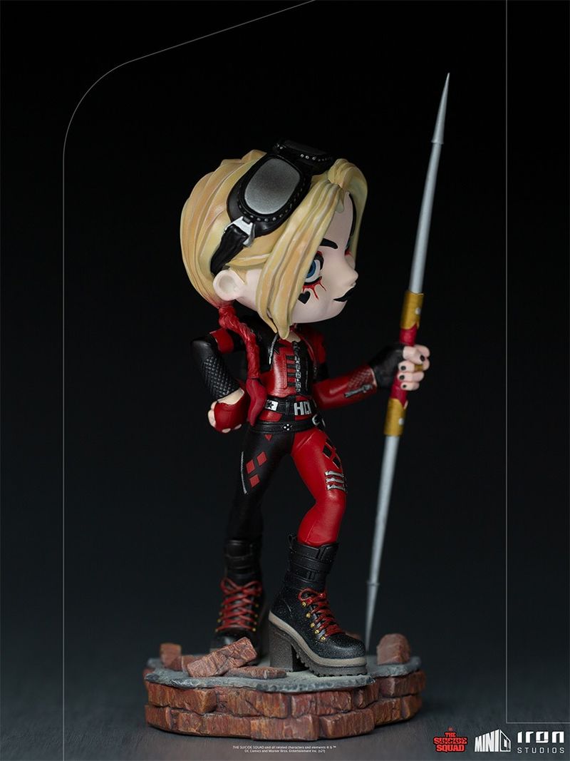 BUY THE SUICIDE SQUAD HARLEY QUINN MINICO FIGURE STATUE IRON STUDIOS