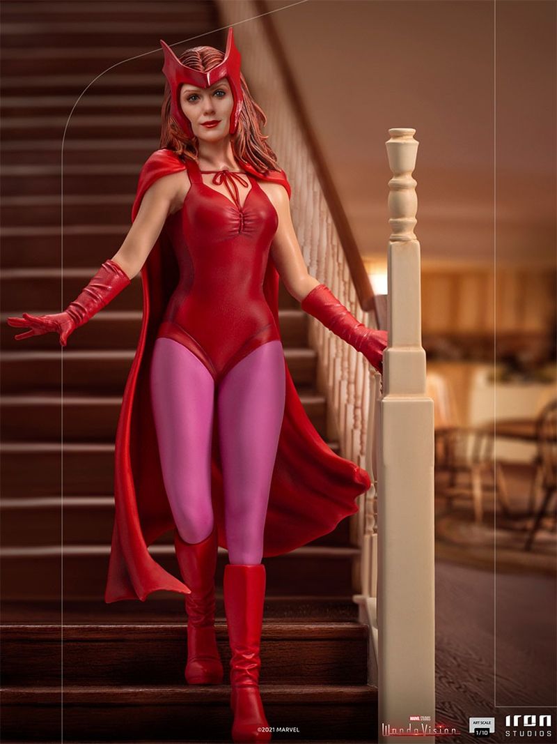 Wanda Halloween Statue - Wandavision at Iron Studios - Iron