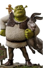 Iron studios Statuetta Shrek 1/10 Deluxe Art Scale Shrek, Donke