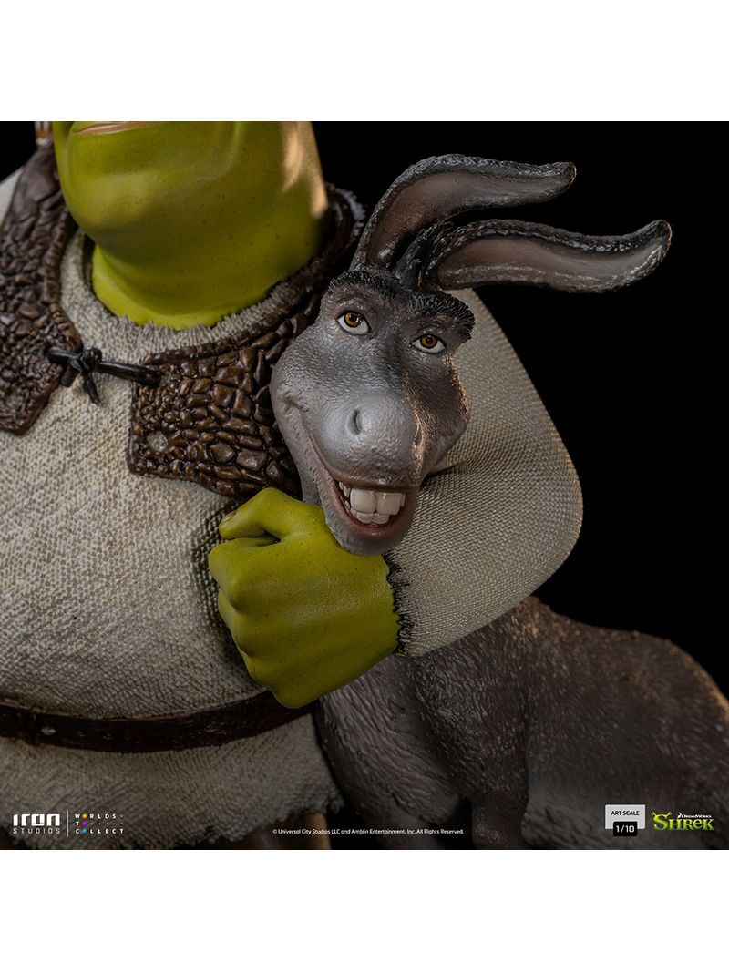 Iron studios Statuetta Shrek 1/10 Deluxe Art Scale Shrek, Donke