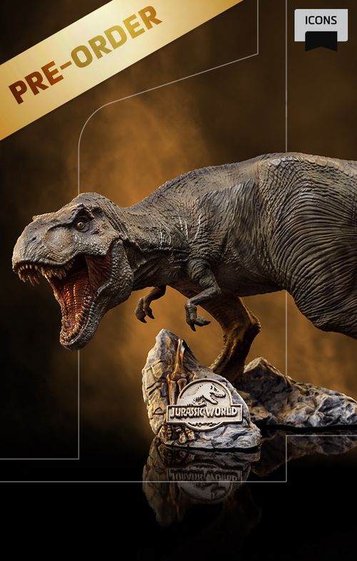 Pre-Order - Statue T-Rex - Jurassic World - Icons - Iron Studios