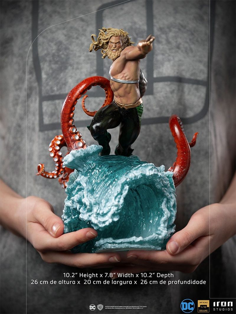 StatuaStatua Iron Studios Netaddiction Marvel Aquaman Art Scale 1/10 25 cm Statua 