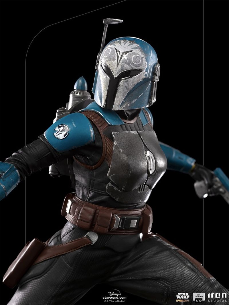 Statue Bo Katan Kryze The Mandalorian Art Scale 1 10 Iron Studios