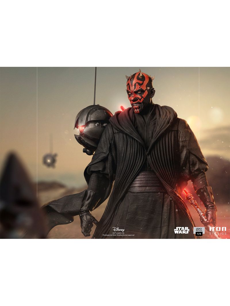 New Star Wars Statues from Iron Studios Showcase Cad Bane and Darth Maul!