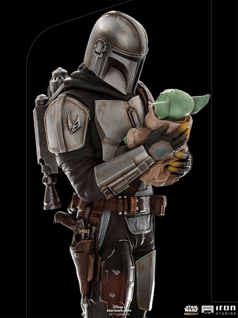 Star Wars: The Mandalorian and Grogu Art 1:10 Scale Statue