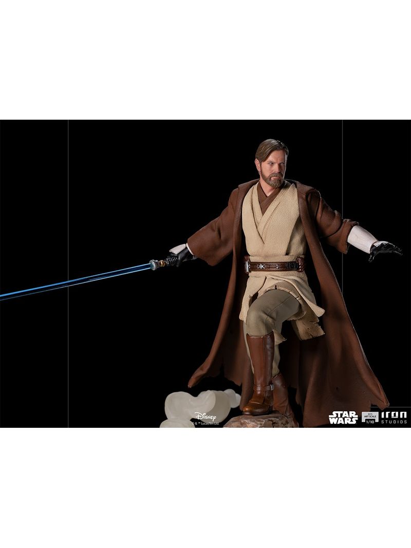 Sala de Justiça: Iron Studios traz estátua do sábio Mestre Jedi da série  Obi-Wan Kenobi!