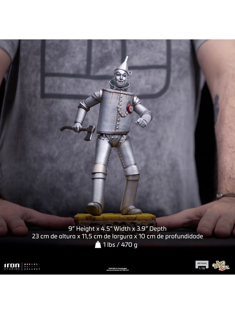 Tin Man: Wizard Of Oz: Deluxe: Iron Studios Iron Studios – Planet Action  Figures