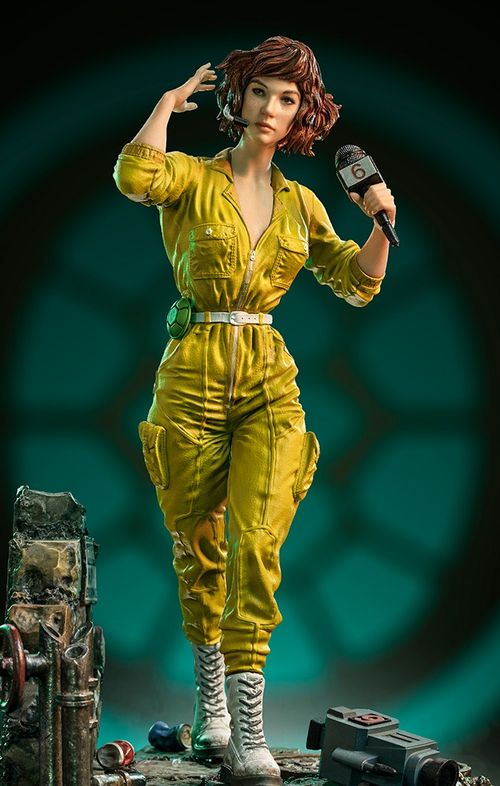 Statue April O`Neil - TMNT - BDS Art Scale 1/10 - Iron Studios