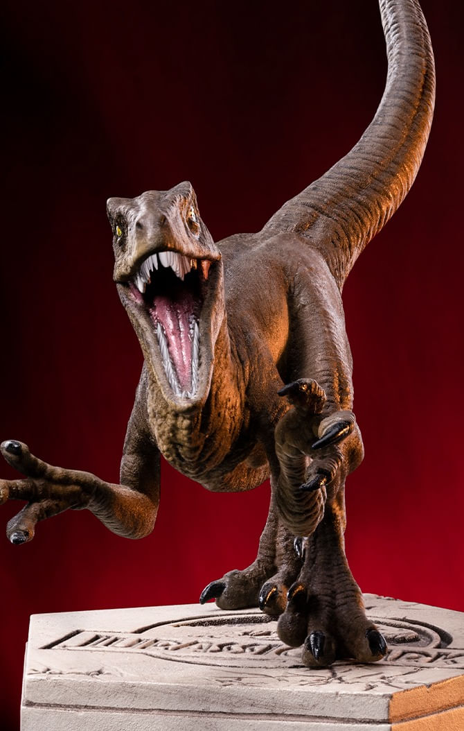 Jurassic World T-Rex Icons Statue - Entertainment Earth