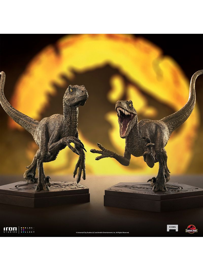 T-Rex Jurassic World Icons Statue by Iron Studios