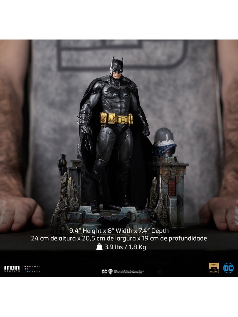 Iron Studios - DC Comics: Batman Unleashed Deluxe Art Scale 1:10