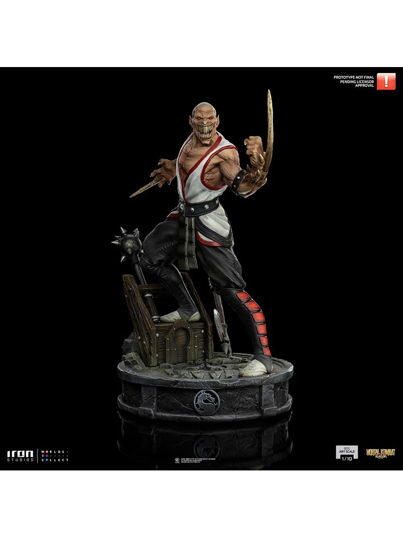 AUG228475 - MORTAL COMBAT BARAKA BDS ART SCALE 1/10 STATUE