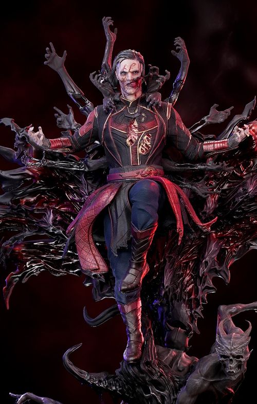 Statue Dead Defender Strange Deluxe - Doctor Strange in The Multiverse of Madness - Art Scale 1/10 - Iron Studios