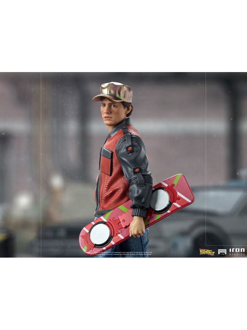 Retour vers le futur II figurine Mini Co. Marty Mcfly Iron Studios - France  Figurines