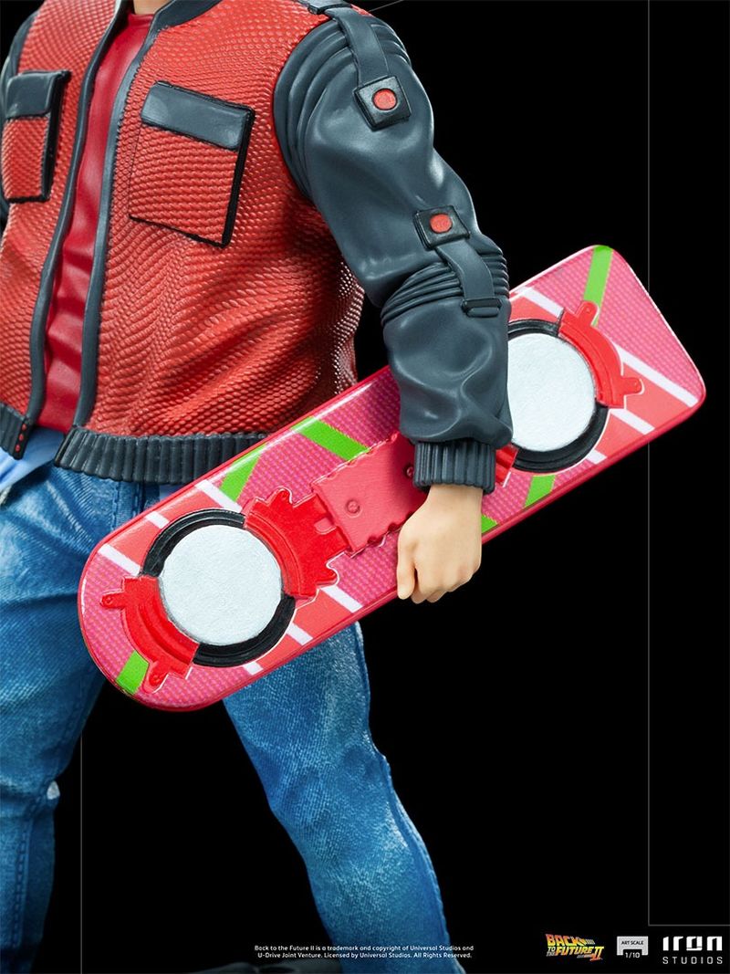 Figurine Retour Vers Le Futur II : Marty Mcfly Statuette 1/10 Art Sc..