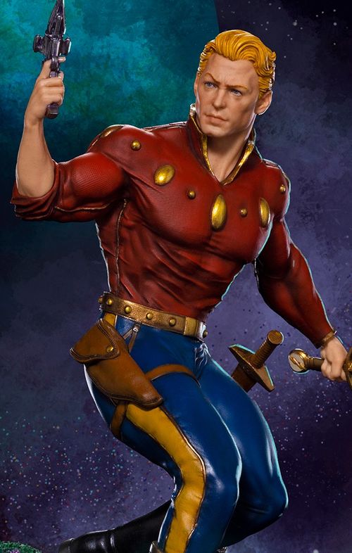 Statue Flash Gordon Deluxe - Defenders of the Earth - Art Scale 1/10 - Iron Studios
