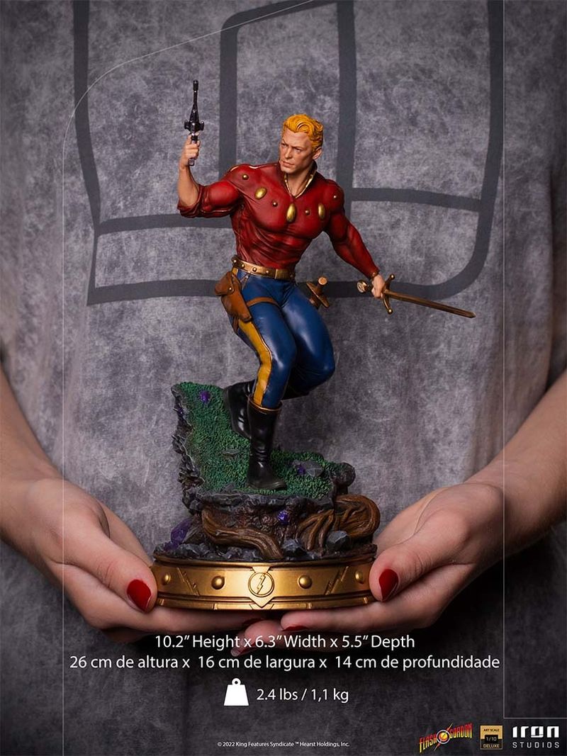 Flash Gordon 1:10 Scale Statue by Iron Studios (Limited Edition)